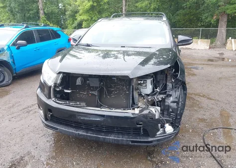 2016 Toyota Highlander Limited Platinum V6 from USA, damaged, VIN 5TDDKRFH4GS237563